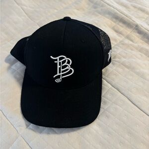 Black Branded Bills Golf Hat